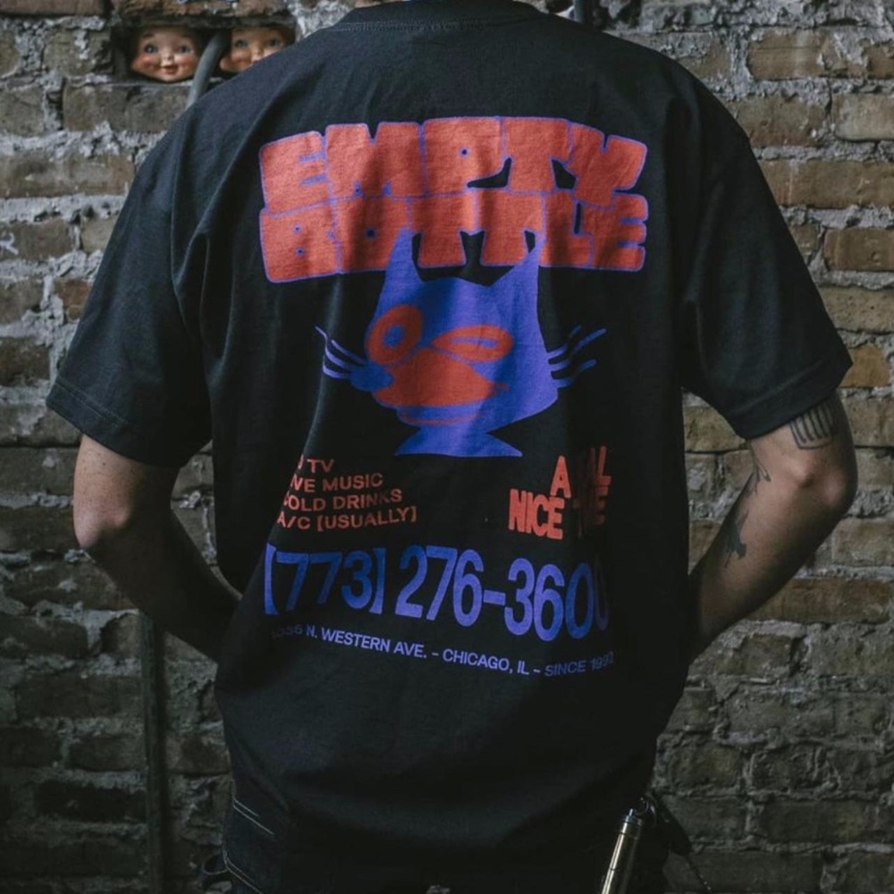 Empty Bottle Chicago T-shirt | Size S